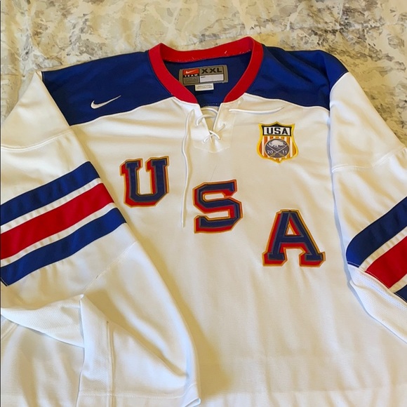vintage usa hockey jersey